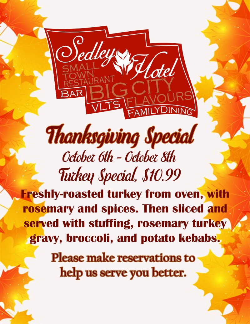 Thanksgiving Special 2018